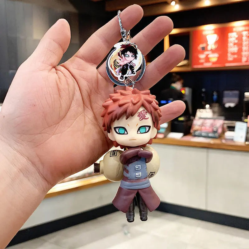 Anime Keychain Cute Car Keychains For Men Women Keyring Pendant Keys Holder Accessories Backpack Pendant Tank Best Friends Gift