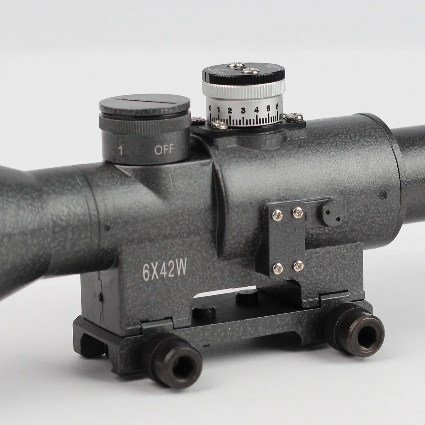 SVD 6X42 Tactical Optic Scope with First Focal Plane(FFP) Reticle Svd Sniper Rifle Series AK RifleScope for Hunting
