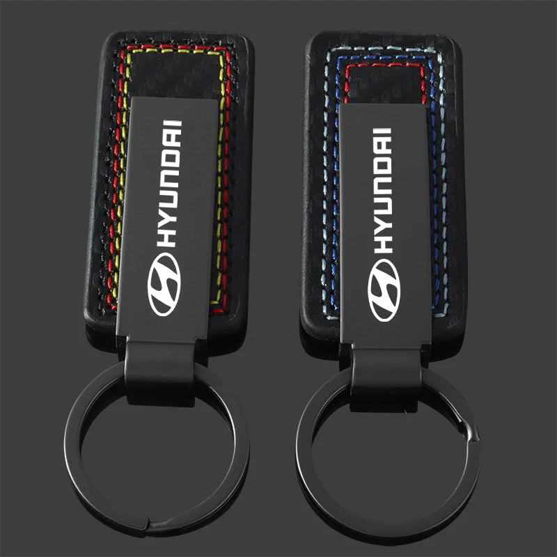 Car Keychain Waist Belt Key Holder New Luxury Pendant Gift Keyring For Hyundai Santafe I10 I30 Solaris Tucson Sonata Genesis G80