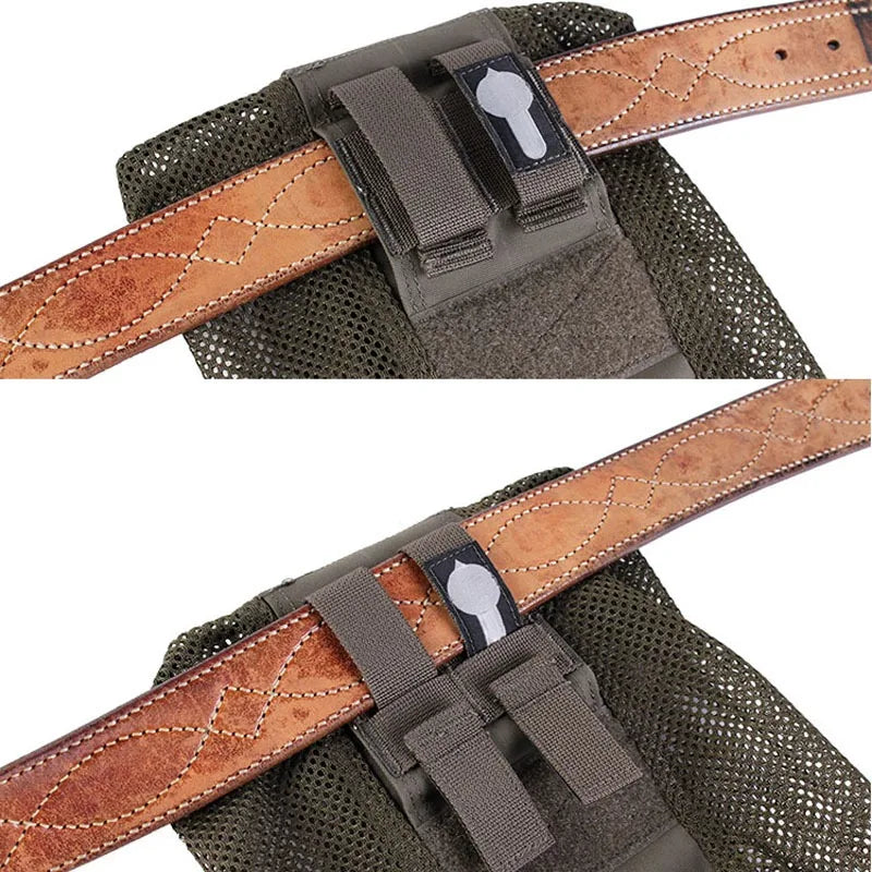 New Roll-Up Mag Mesh Dump Pouch Magazine Mini Foldable Net Pocket EDC Tactical Outdoor Sport Hunting Bags 500D