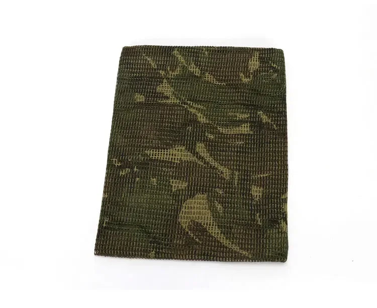 Tactical Camouflage Netting Mesh Net Camo Scarf for Outdoor Sport Hunting Shooting Wild Photography Sniper Camo Mesh Scarves