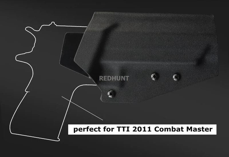 Hunting Gun Holster Kydex Pistol Case Light TLR-1 X400 X300 XC1 Bearing Waist Gun Bag for G17/19/19X/45/43/43X/20/29