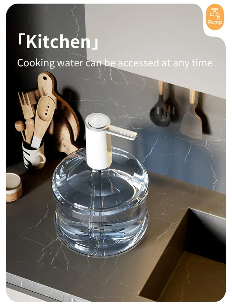 Xiaomi Automatic Water Dispenser Bottled Water Red Wine Pumping Water Electric Pump Bottle Charging Press Dispenser MIJIA NEW