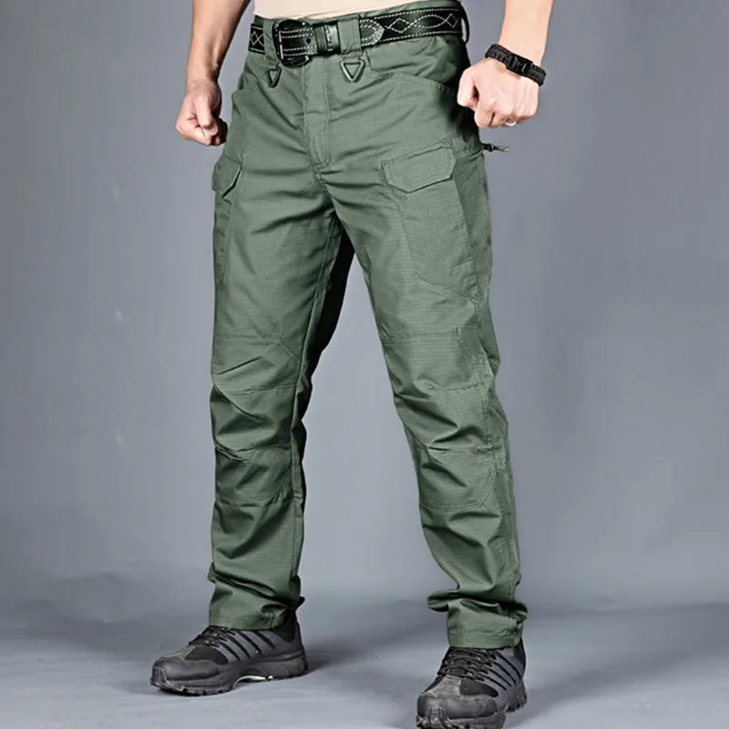 Tactical Pants Men 2024 Summer Outdoor Hiking Lightweight Trousers Elasticity Hunt Quick Dry Cargo Bottoms Multiple Pockets Pant