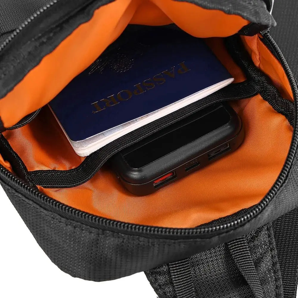 Adjustable Sports Vest Bag Water Resistant Multi-functional Outdoor Chest Bag Lightweight Oxford Cloth Running Vest Bag Women