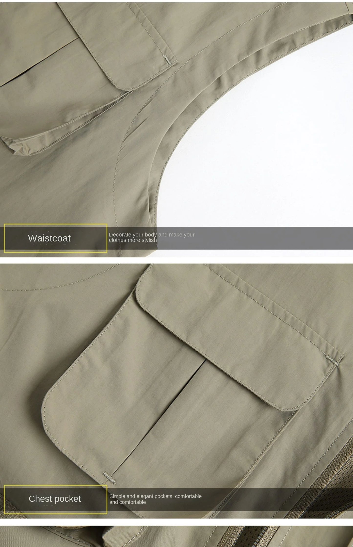 Tactical Vest For Men Golf Hunting Large Size Men's Camping Sleeveless Jacket Multi-pocket Work Padded Luxury MAN Clothing Denim