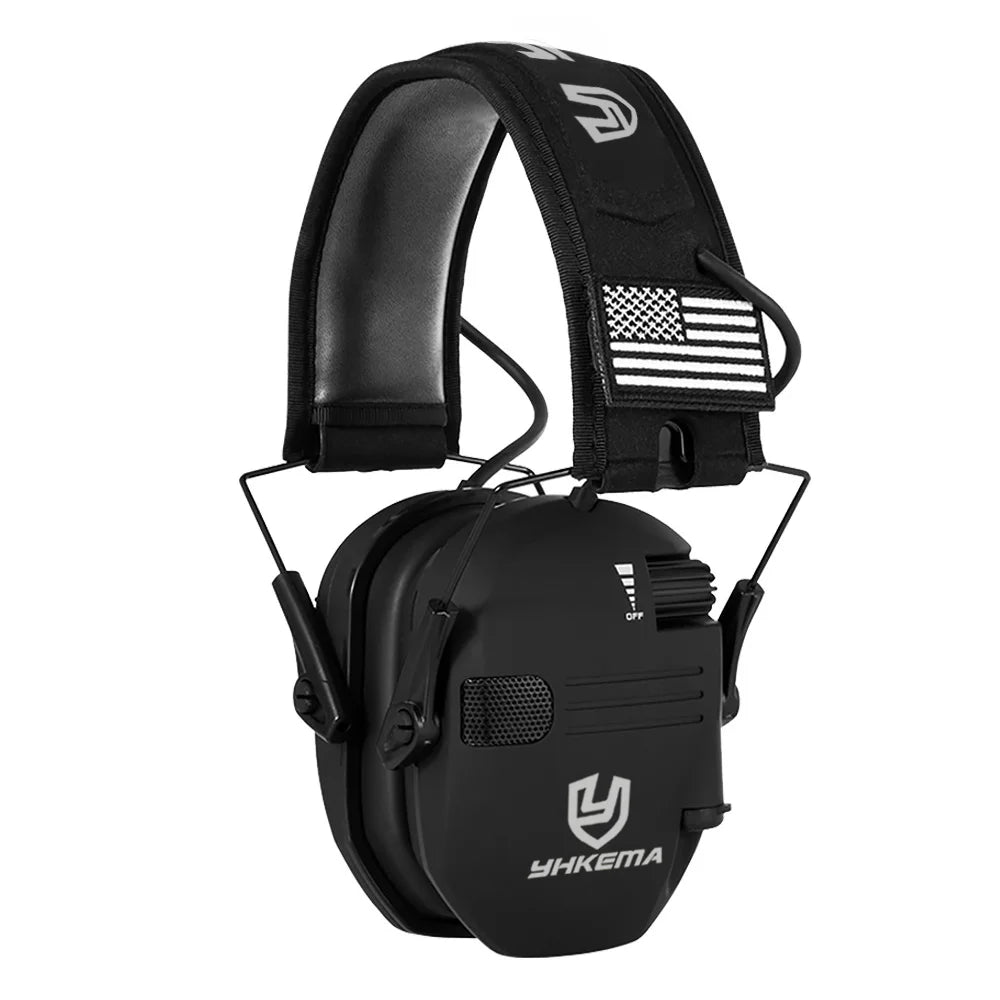 Gun Range Shooting Active Headset Headphones for Hunting Electronic Hearing Protection Ear Protect Noise Reduction Earmuff