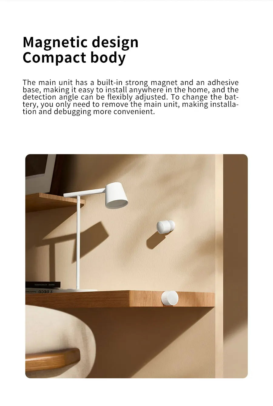 Xiaomi Mijia Human Presence Sensor Smart Wireless Home Connection Bluetooth 5.0 Body Motion Sensors For Mi Home App XMOSB01XS