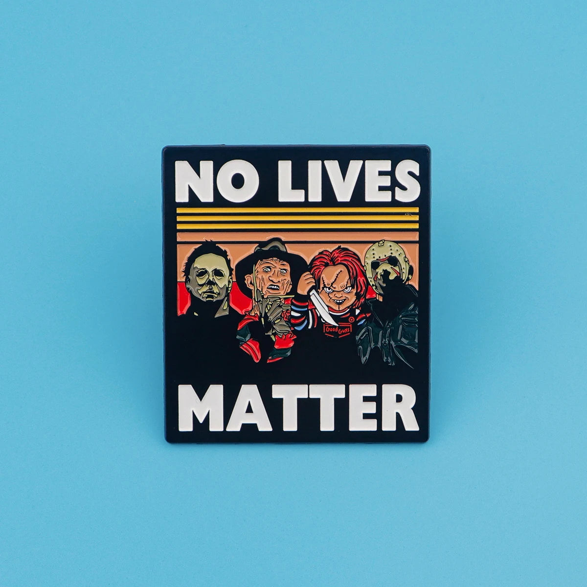 Halloween Horror Movie Pins for Backpacks Cute Badges on Clothes Enamel Pin Jewelry Accessories Brooches for Briefcase Gift