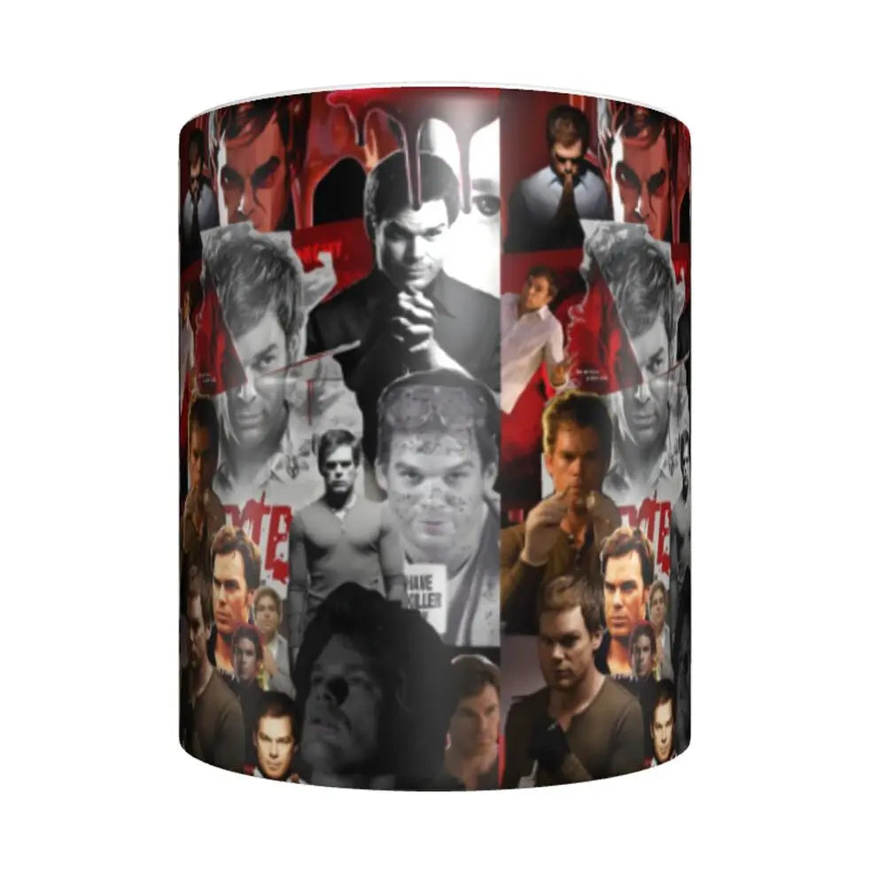 Customized Dexter Morgan Mugs DIY Movie Ceramic Milk Tea Coffee Cup