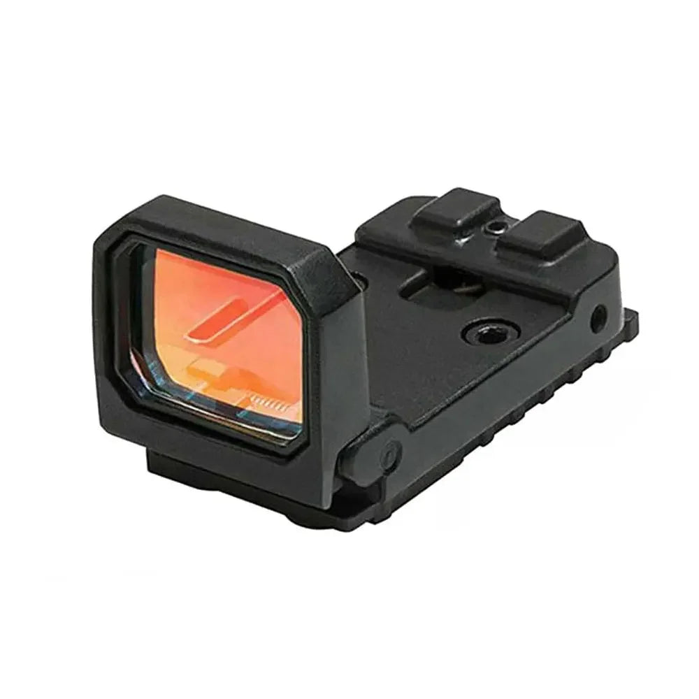 Tactical FlipDot Folding Reflex Red Dot Sight For Hunting Pistol Rifle Shotgun Scope W/R*R Plates&Picatinny Mount 3MOA Dot Sight