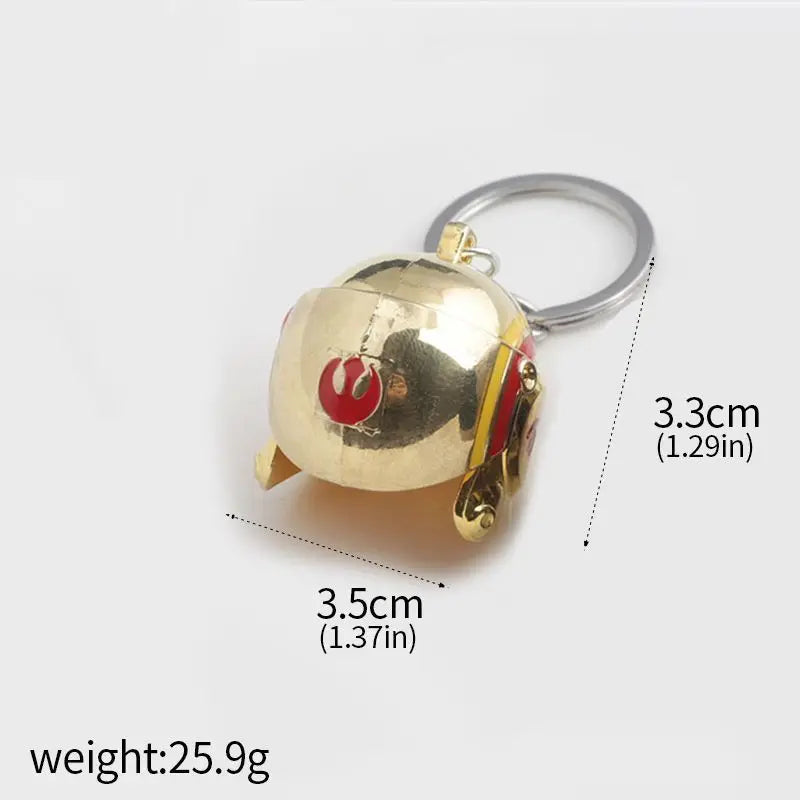 Star Wars Keychain Cartoon Millennium Falcon Spaceship Keyring Pendant Metal Bottle Opener Accessories Fans Gifts Toy