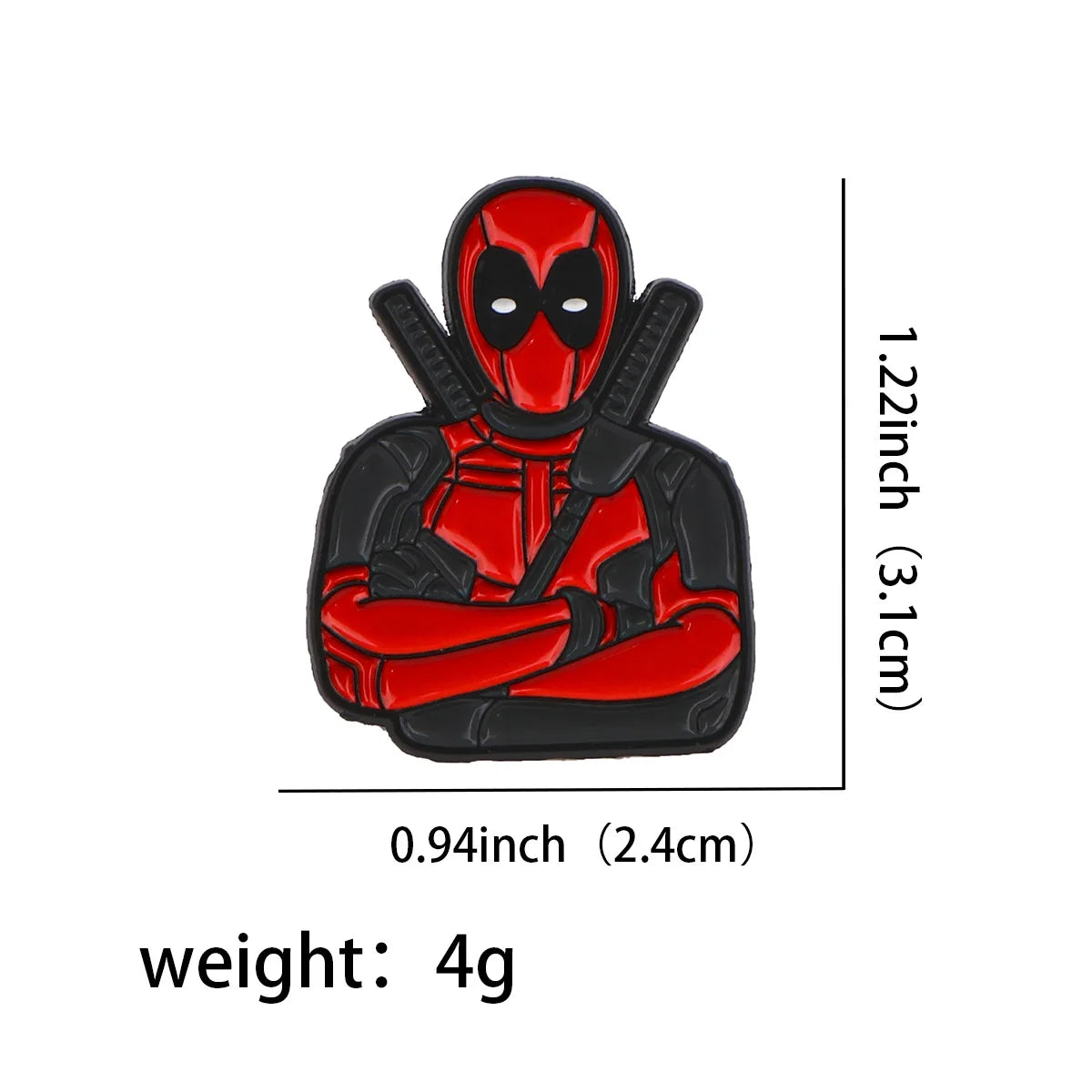Cartoon Stitch Pin Movie Deadpool Hero Brooches for Women Men Lapel Pins Badges Clothes Accessories Cosplay Jewelry Fans Gifts