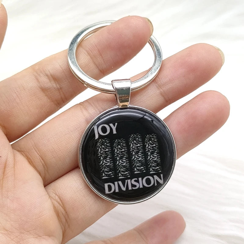 Popular Classic Rock Band Alloy Keychain Fashion Music Singer Song Pendant Key Chain Jewelry Wholesale