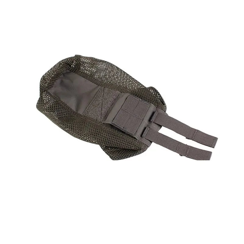 Tactical Folding Water Bottle Mesh Bag Miscellaneous Storage Waist Hanging Bag MOLLE Tactical Mesh Mesh Grid Recycling EDC Bag