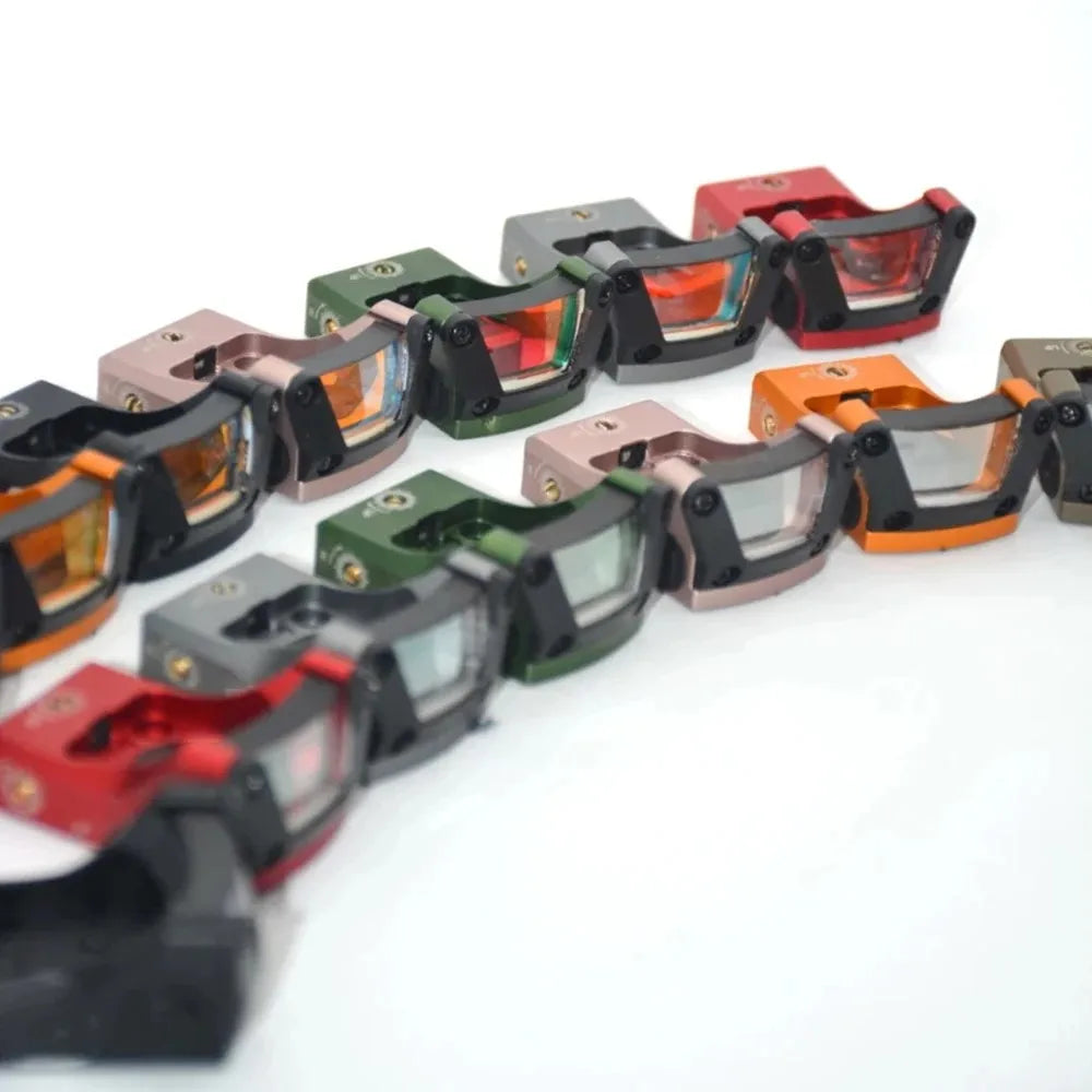 Tactial M1 Green/Red Dot Sight 3MOA with Full Original Markings Airsoft Optics with 20mm Rail and Universal Glock Mount Plate