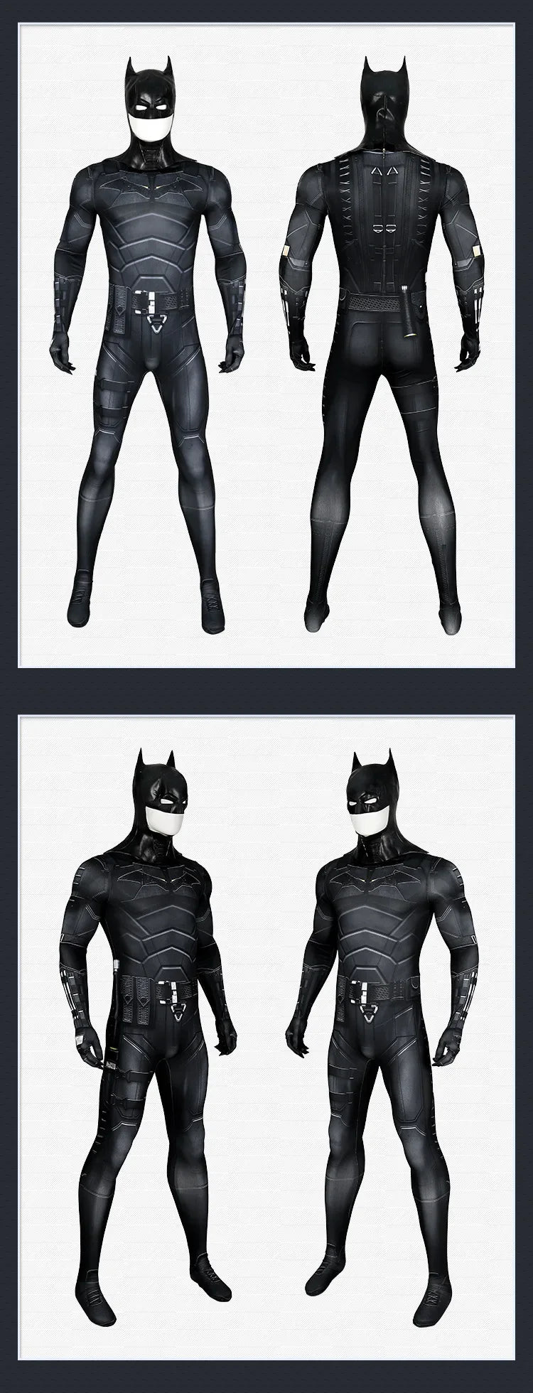 Anime Detective Comics Batman Cosplay Costume Uniform Halloween Carnival Party Christmas Play Role Clothes Clothing