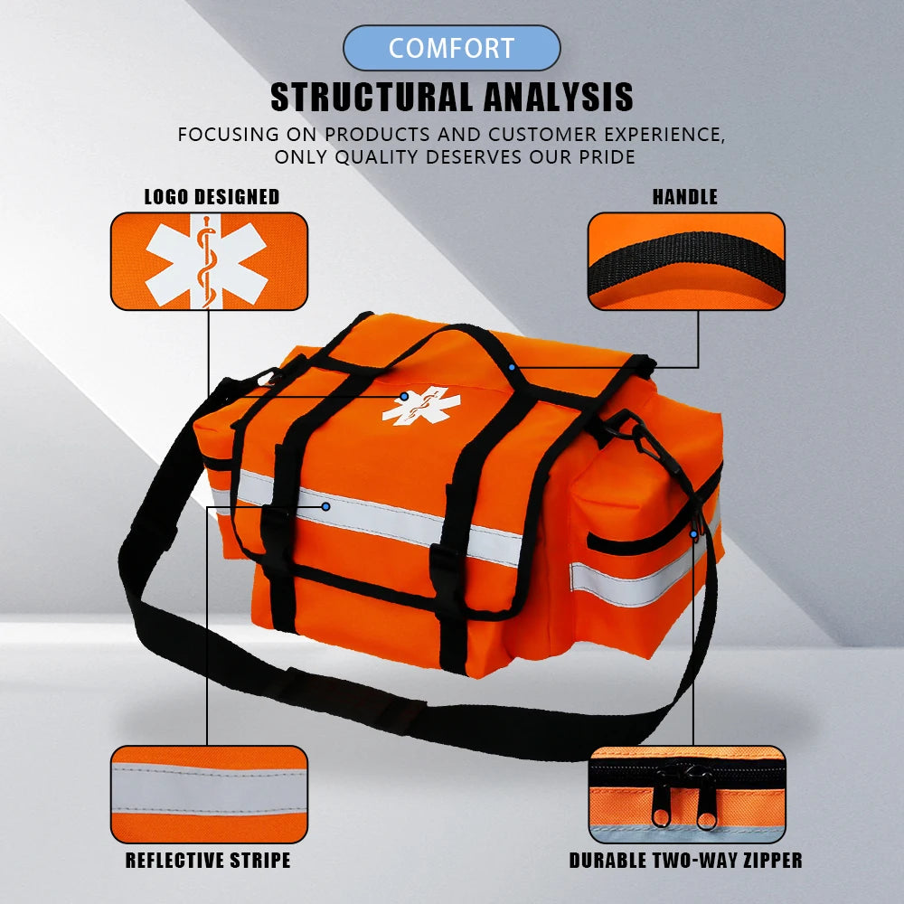 Tactical First Aid Kit In The Car Acessories Survival Kits Camping Equipments Medical Bag Outdoor Multi-functional First Aid Bag