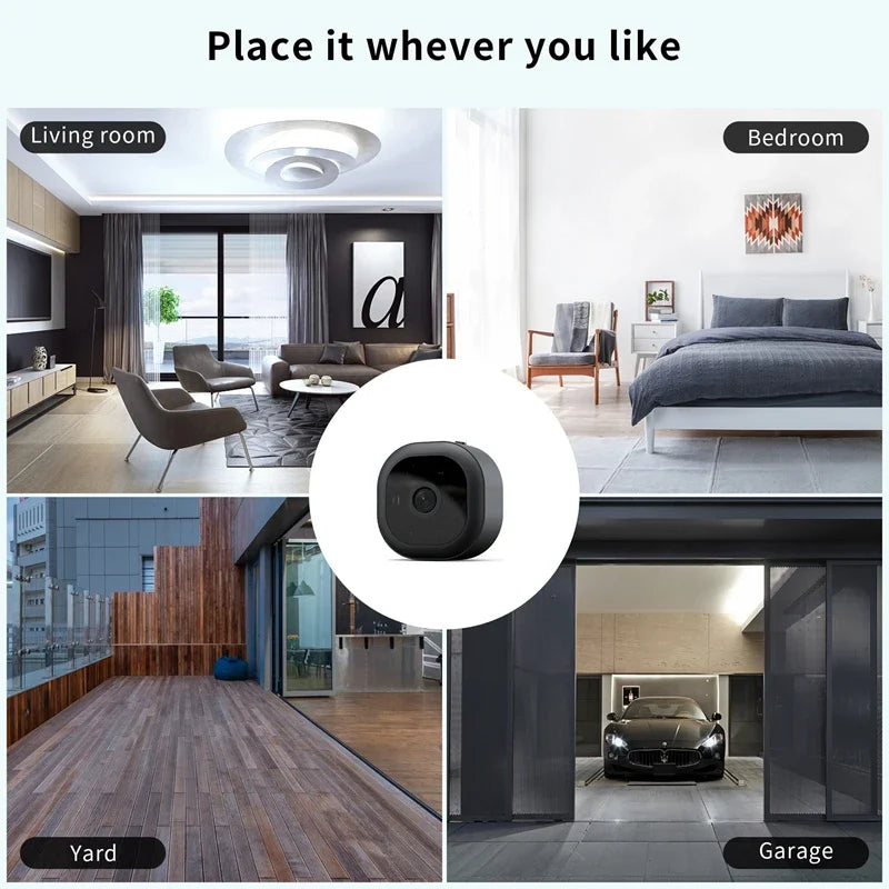 Xiaomi 4K Smart Wireless Home Surveillance HD Camera Battery Camera Indoor Outdoor Security Monitor For Home Theft Prevention