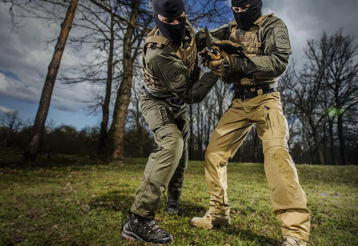 Tactical Pants Men's Spring And Autumn Combat Pants Outdoor Trous ers Loose Wear-resistant Overalls