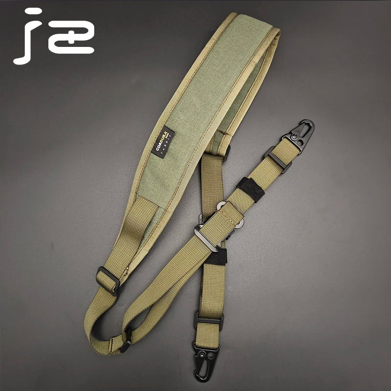 Tactical  Rifle Sling Slingster Multi-Functional Modular Strap Removable 2 Point / 1 Point 2.25" Padded Hunting  Accessories