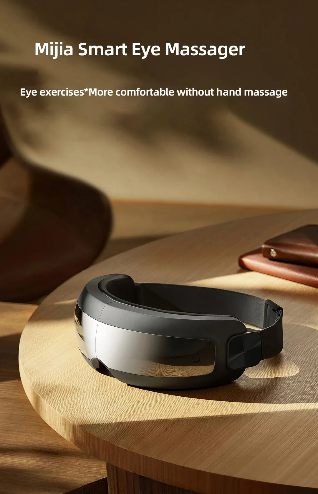 Xiaomi Mijia Smart Eye Massager Hot Compress Zone Massage Relieve Fatigue Eye Care Instrument Work With Mi Home App