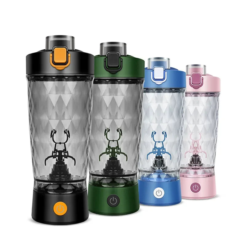 650ml Electric Protein Shaker Cup Automatic Mixer for Milk Coffee Compact Blender Bottle with Fitness Use for Gym And Outdoor