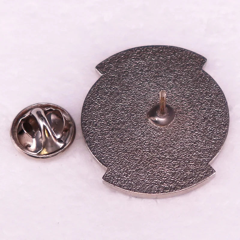 Cyberpunk High Tech Low Life Enamel Pin game fan art brooch jewelry Decorate