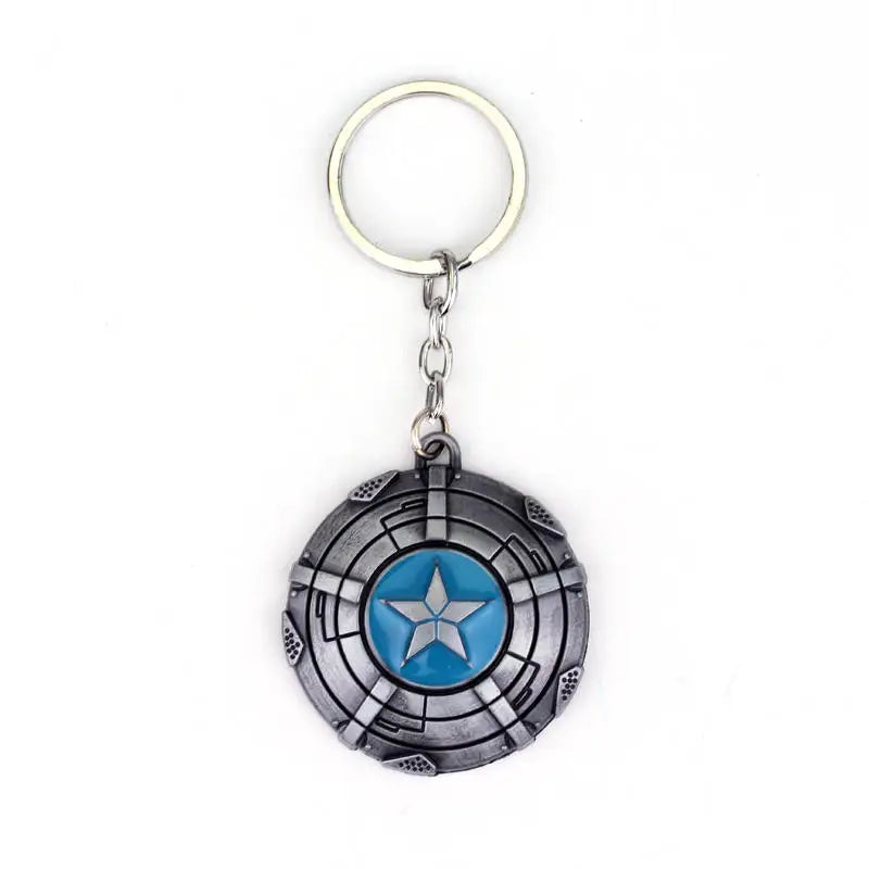 Marvel Superhero Metal Keychain for Bag, Avengers Pendant, Thor Hammer, Deadpool, Spiderman, Iron Man, Captain America Keyrings