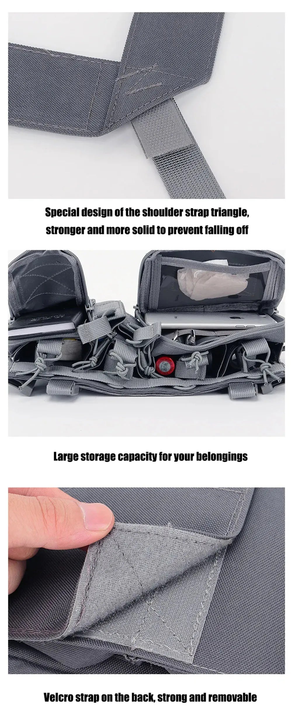 Tactical Vest CS Match Wargame Military Gear Pack Outdoor Camping Nylon Chest Rig Vest Fit Airsoft Hunting Apparel Accessories