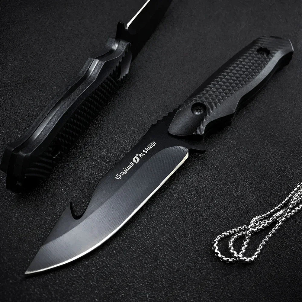 2025 Hunt Straight Knives Outdoor Fixed Blade ABS Handles Rescue EDC Hunting Self Defense Jungle Survival Multifunctional Tool