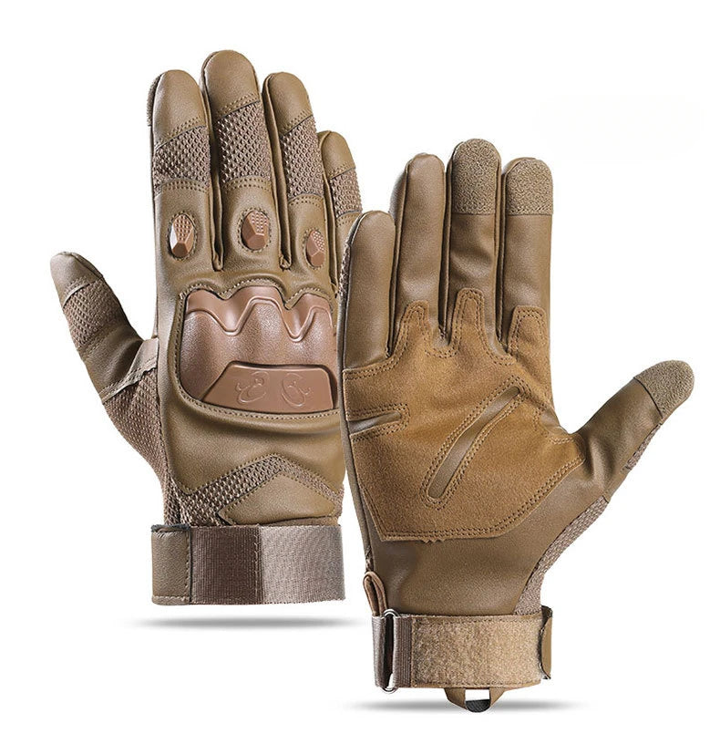 Tactical Gloves for Men's Outdoor Cycling Motorcycle Sports,anti Slip Windproof Wear-resistant Combat Protection Hunting Gloves
