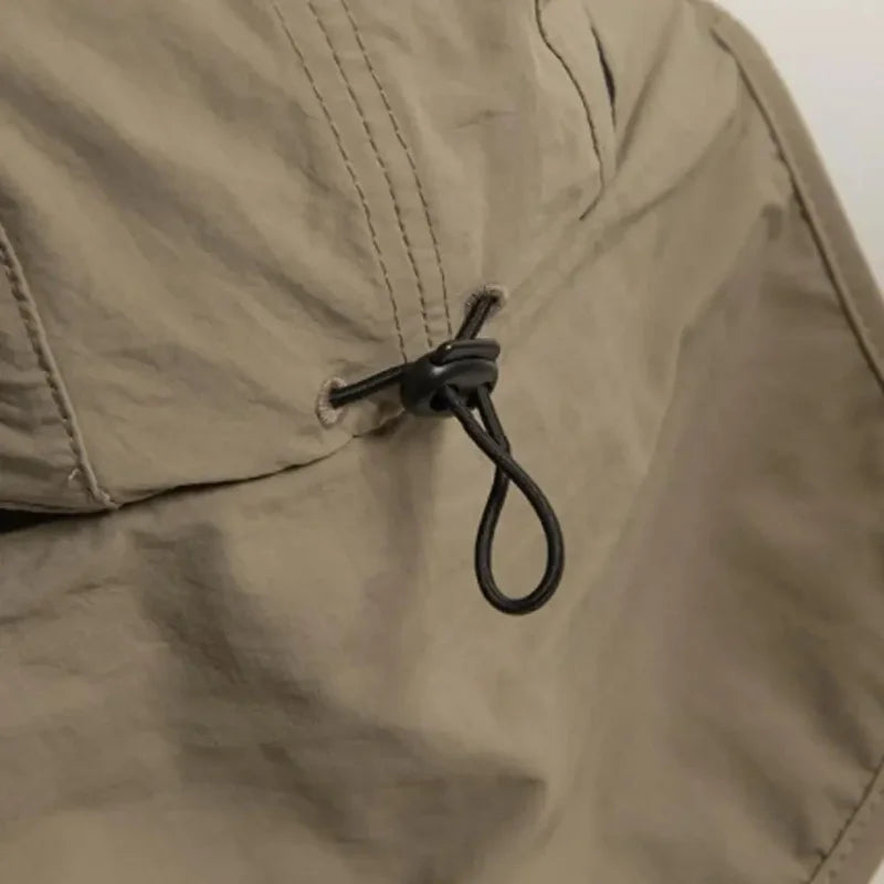 Hot sale! Unisex autumn fisherman's hat Waterproof & Quick-drying W/neck-protecting anti-UV for Fishing Hiking Camping Outdoor