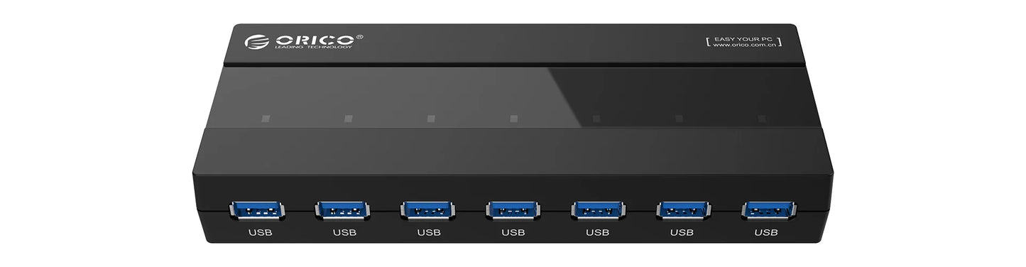 ORICO USB HUB Multi USB 3.0 Splitter,7 Ports USB 3.0 HUB,5Gbps, High Speed,OTG Adapter for PC,Computer Accessories,Macbook Pro