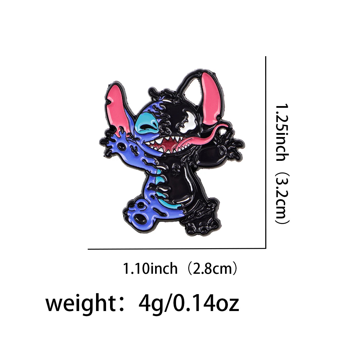 Cartoon Movie Lapel Pins for Backpacks Clothes Kawaii Chef Mouse Enamel Pin Stitch Badges Cat Brooch Jewelry Gifts for Friends