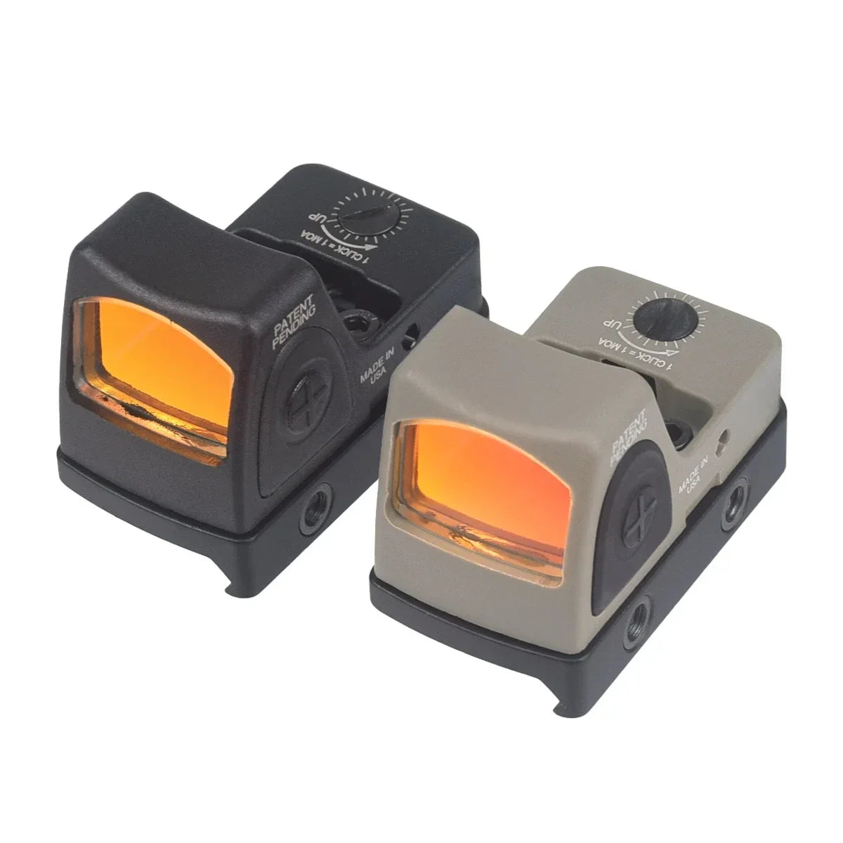 Tactical Red Dot Sight Tactical Reflex Sight Pistol Optics Riflescope G19 G43X Mos M&P Shield 20mm Rail Collimator Sight