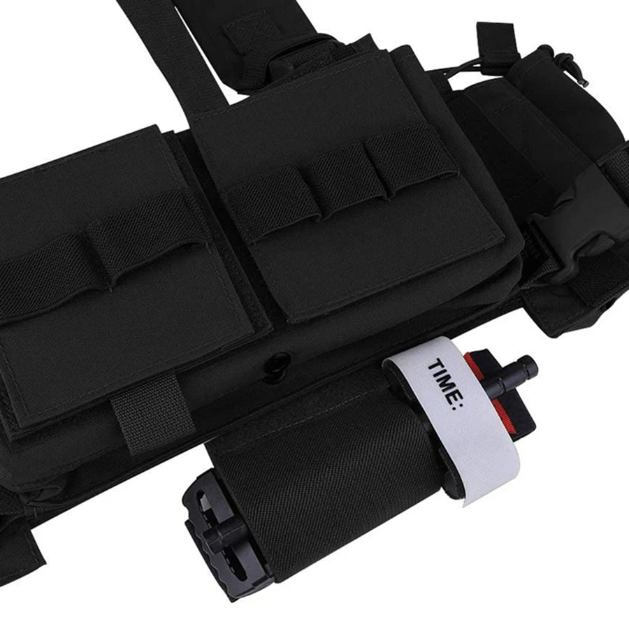 Tourniquet Holder with Hook & Loop Hunting Combat Elastic First Aid Pouch Outdoor Emegency Medical Pouch for JPC Vest
