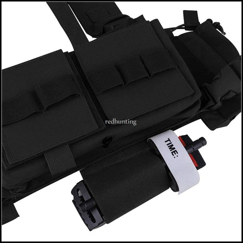 Tourniquet Holder with Hook & Loop Hunting Combat Elastic First Aid Pouch Outdoor Emegency Medical Pouch for JPC Vest