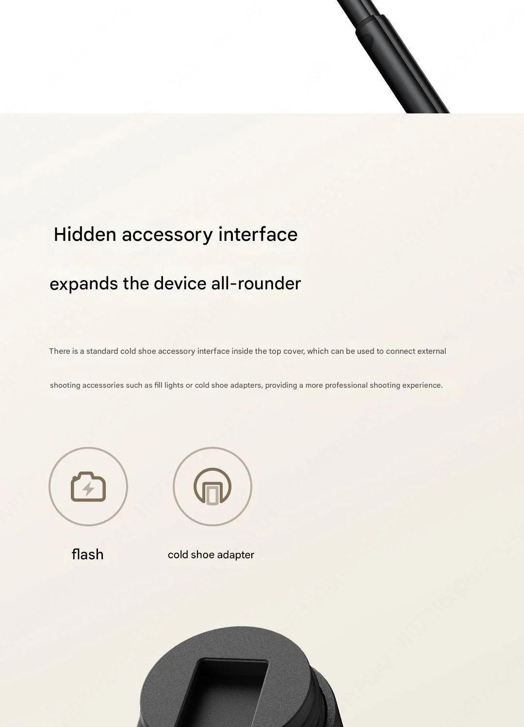 2024 Original New Xiaomi Mijia Zoom Ground Selfie Stick Bluetooth Remote Control Portable Multi-Functional Tripod