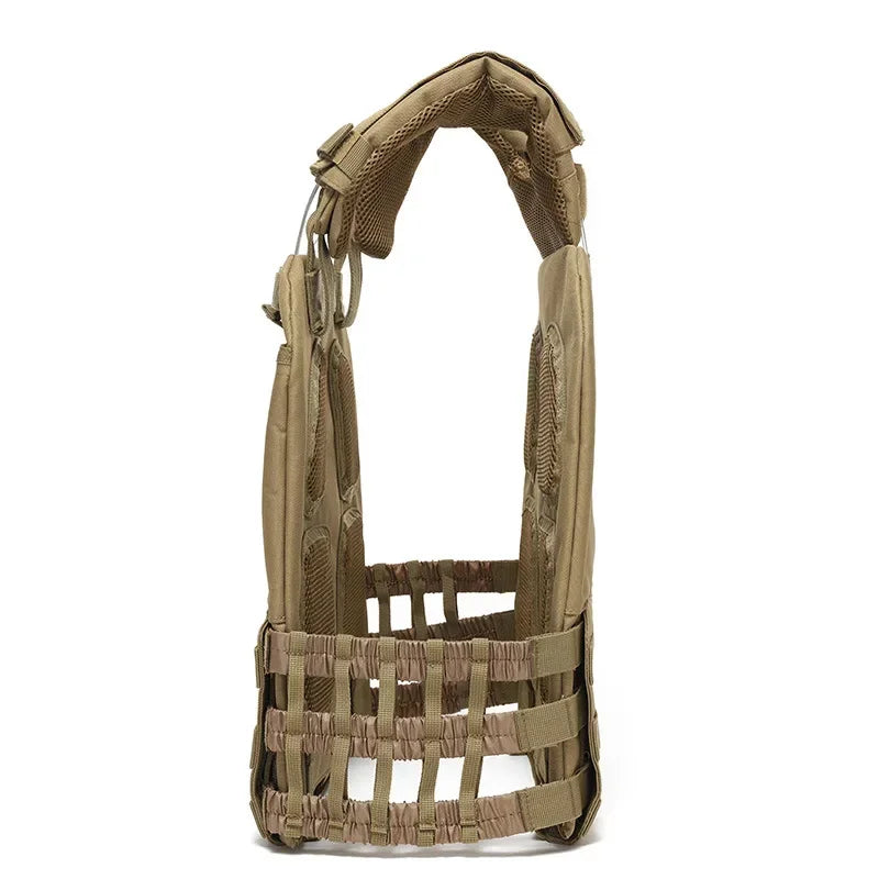 Tactical Vest Military Combat Armor Vests Mens Tactical Hunting Vest Adjustable Armor Outdoor CS Training Vest Waterproof