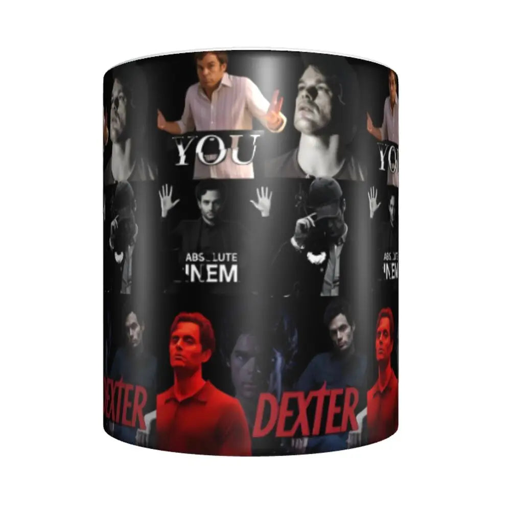 Customized Dexter Morgan Mugs DIY Movie Ceramic Milk Tea Coffee Cup