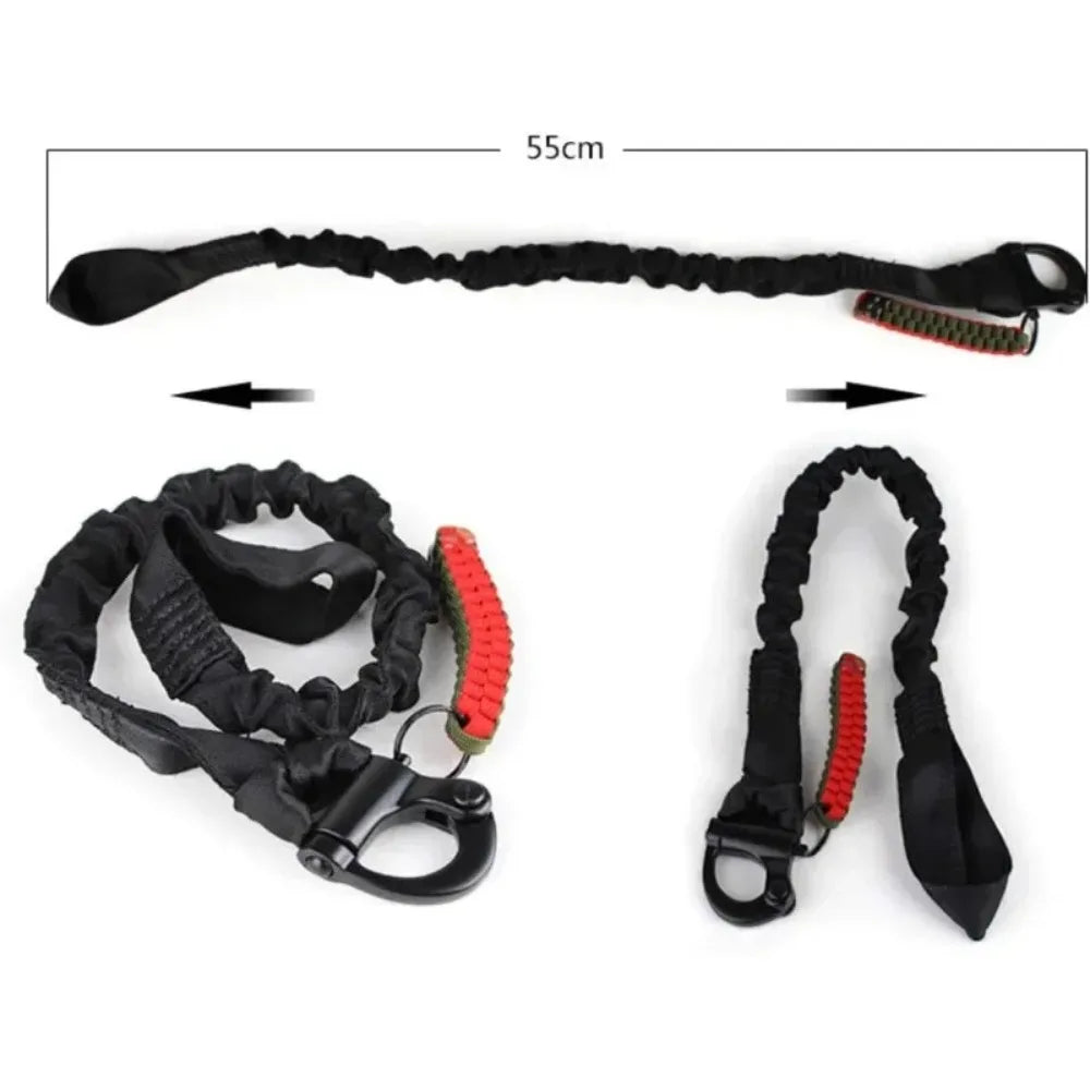 Hunting Quick Release Safety Rifle Sling Lanyard Strap Rope Line Climbing Rope Airsoft Protective Sling for Outdoor Hunting