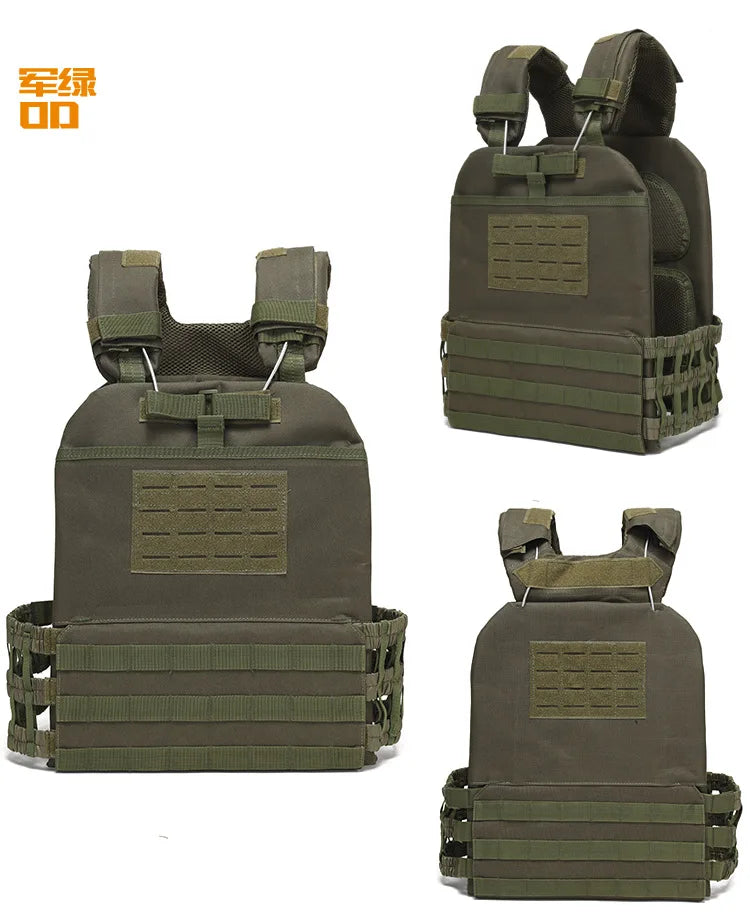 Tactical Vest Military Combat Armor Vests Mens Tactical Hunting Vest Adjustable Armor Outdoor CS Training Vest Waterproof