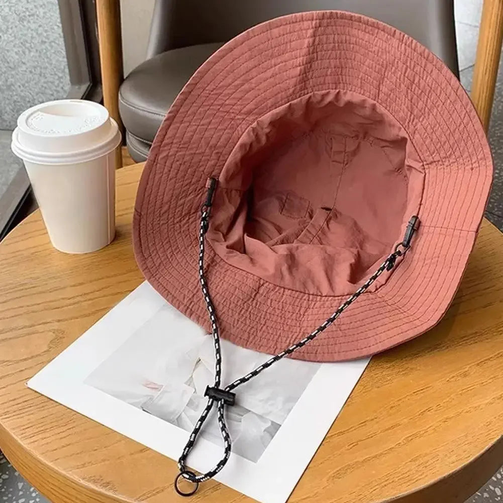 Waterproof Fisherman Hat Women Summer Sun Anti-UV Protection Camping Hiking Mountaineering Caps Men's Panama Bucket Outdoor Hat
