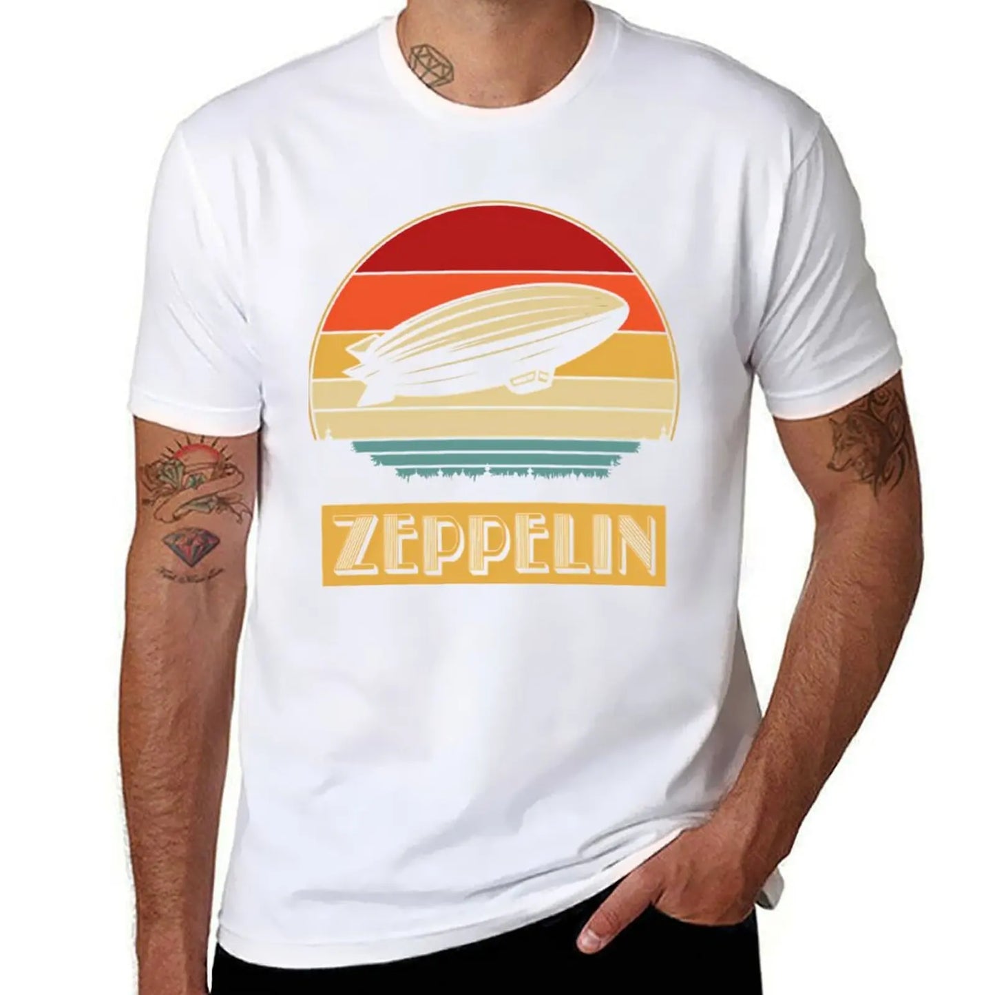 Led Zepelin T-Shirt summer 2025 anime tshirt mens graphic t-shirts