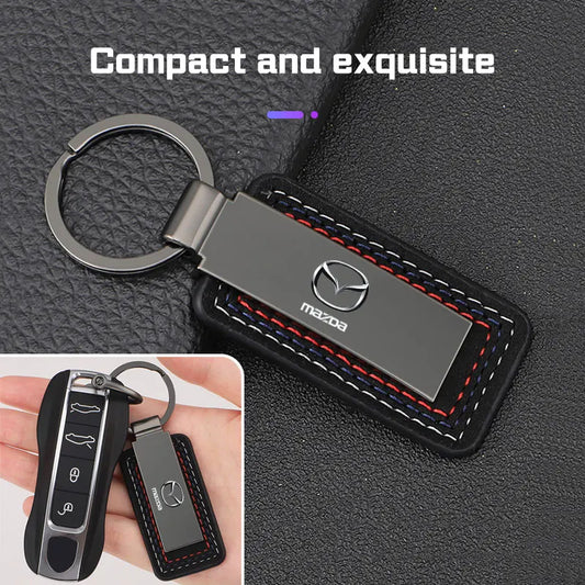 Car Keychain Keyring Pendant Accessories For Mazda 2 3 5 6 Atenza Axela Demio CX3 CX-5 CX5 CX7 MP MS RX8 Metal Emblem Keychain