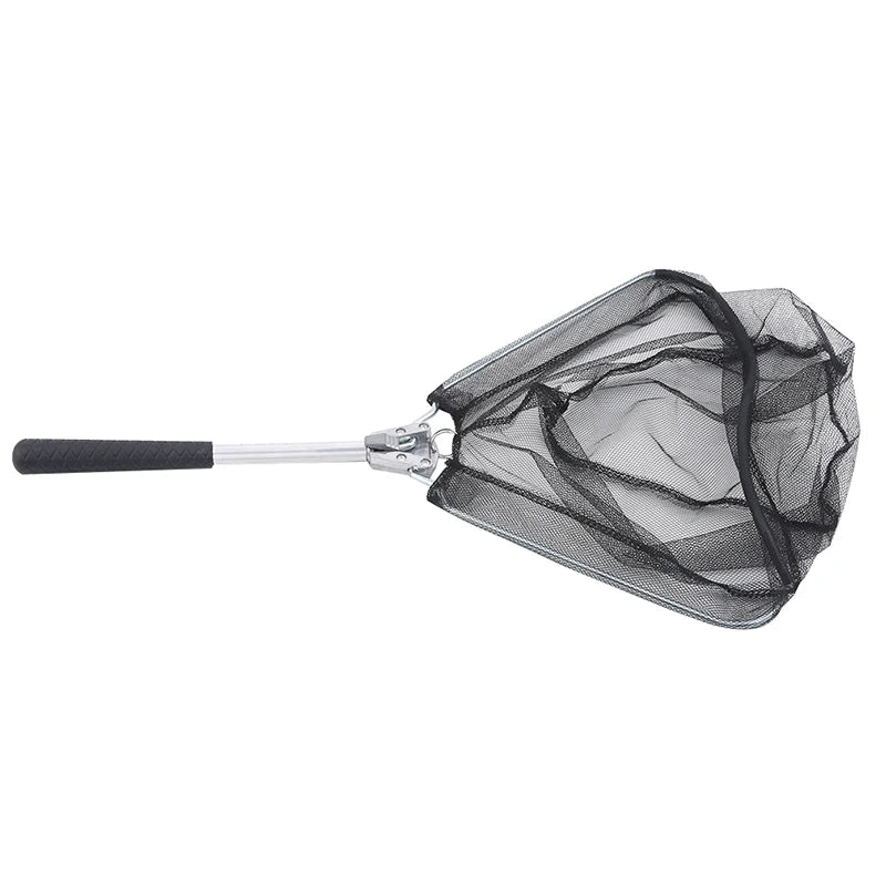 Portable Retractable Fishing Net Telescoping Foldable Landing Net Pole Folding Landing Net For Fly Fishing High Quality Durable