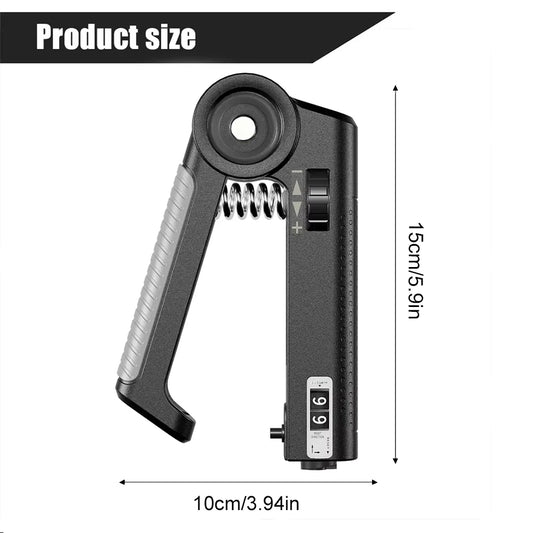 ﻿ Grip Strength Trainer Forearm Strengthener Anti Slip Grip Exerciser Trainer Adjustable Resistance for Gym Fitness