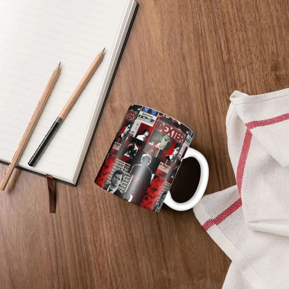 Customized Dexter Morgan Mugs DIY Movie Ceramic Milk Tea Coffee Cup