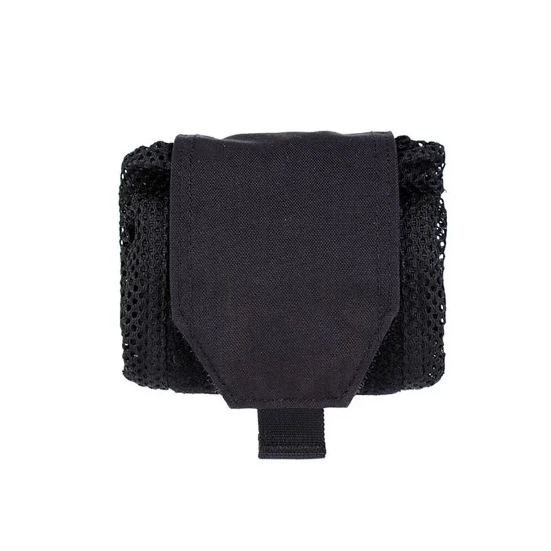 New Roll-Up Mag Mesh Dump Pouch Magazine Mini Foldable Net Pocket EDC Tactical Outdoor Sport Hunting Bags 500D